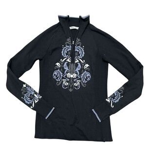 ATHLETA Zip Up Ski Sweater Size XS